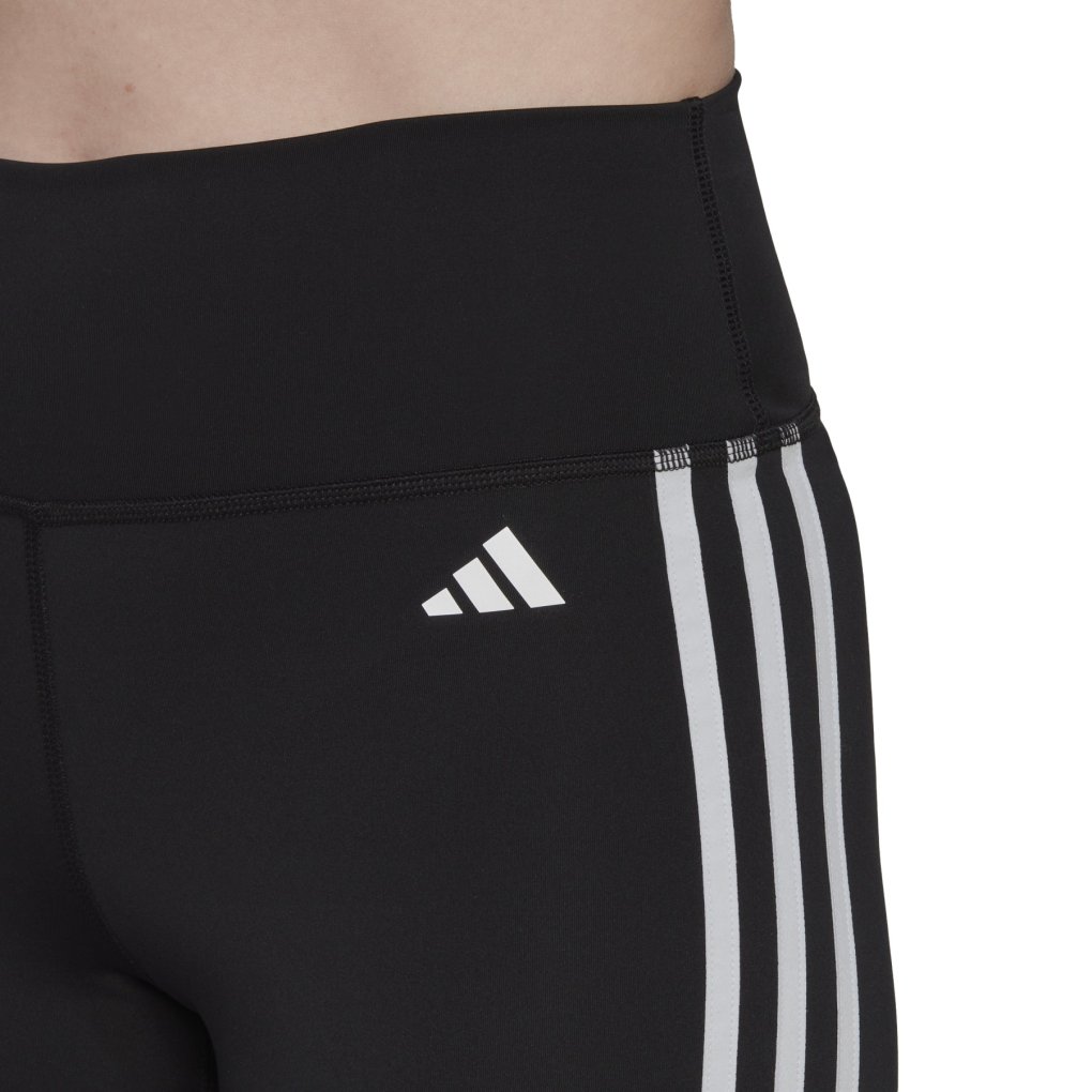 adidas Training Essentials 3-Stripes Short Tights Women - black HK9964