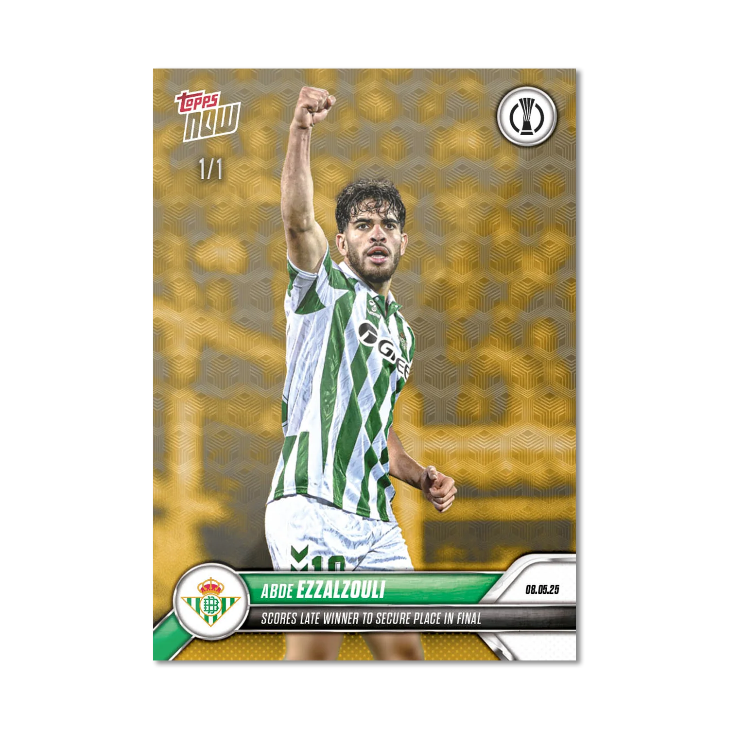 Abde Ezzalzouli - 2024-25 UECL Topps NOW® - Card 12