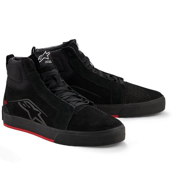 Alpinestars Ride-63 Motorcycle Sneakers - Black / RedRef: AP4102