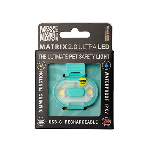 Max & Molly Matrix 2.0 Ultra LED - Turquoise - 1 piece
