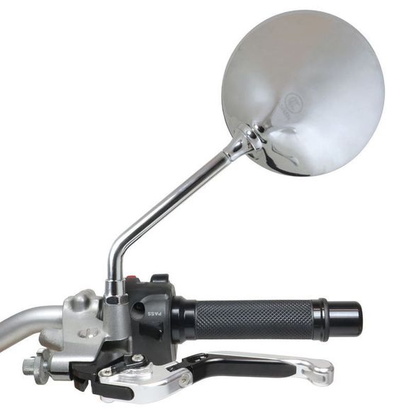 Rétroviseur Chaft SNOW (la paire) diam 8 Universel - GrisRef : CF0159 / IN1091