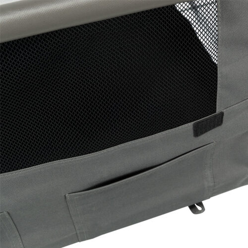 Trixie Dog Crate Basic - XS - Dark grey/Light grey
