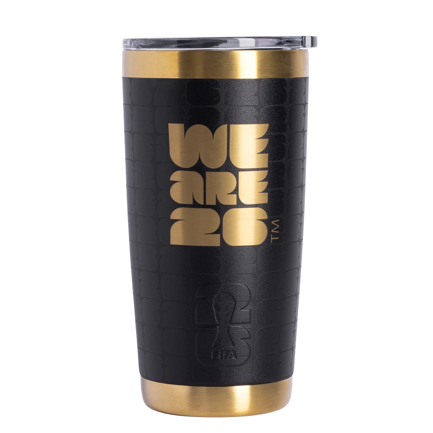 2026 Soccer Fan Collection Black Tumbler