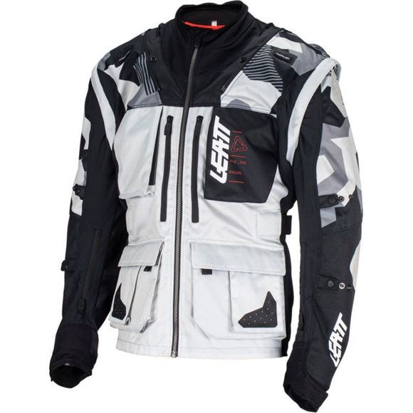 Leatt 5.5 ENDURO 2024 Enduro Jacket - Grey / RedRef: LB0724