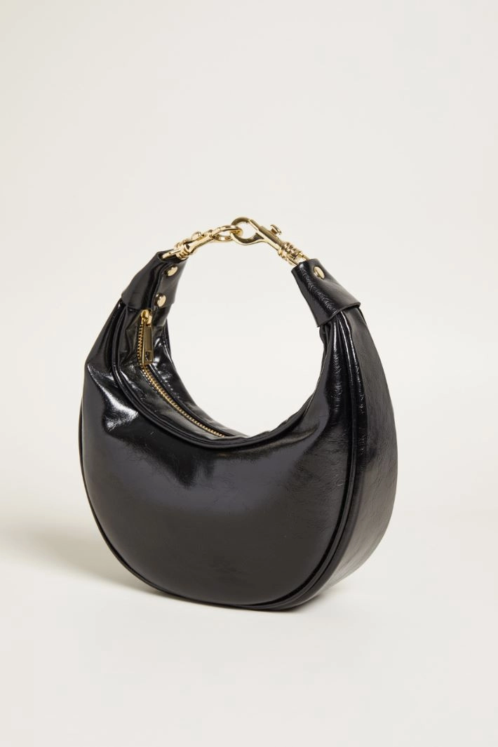 Halfmoon bag - BLACK