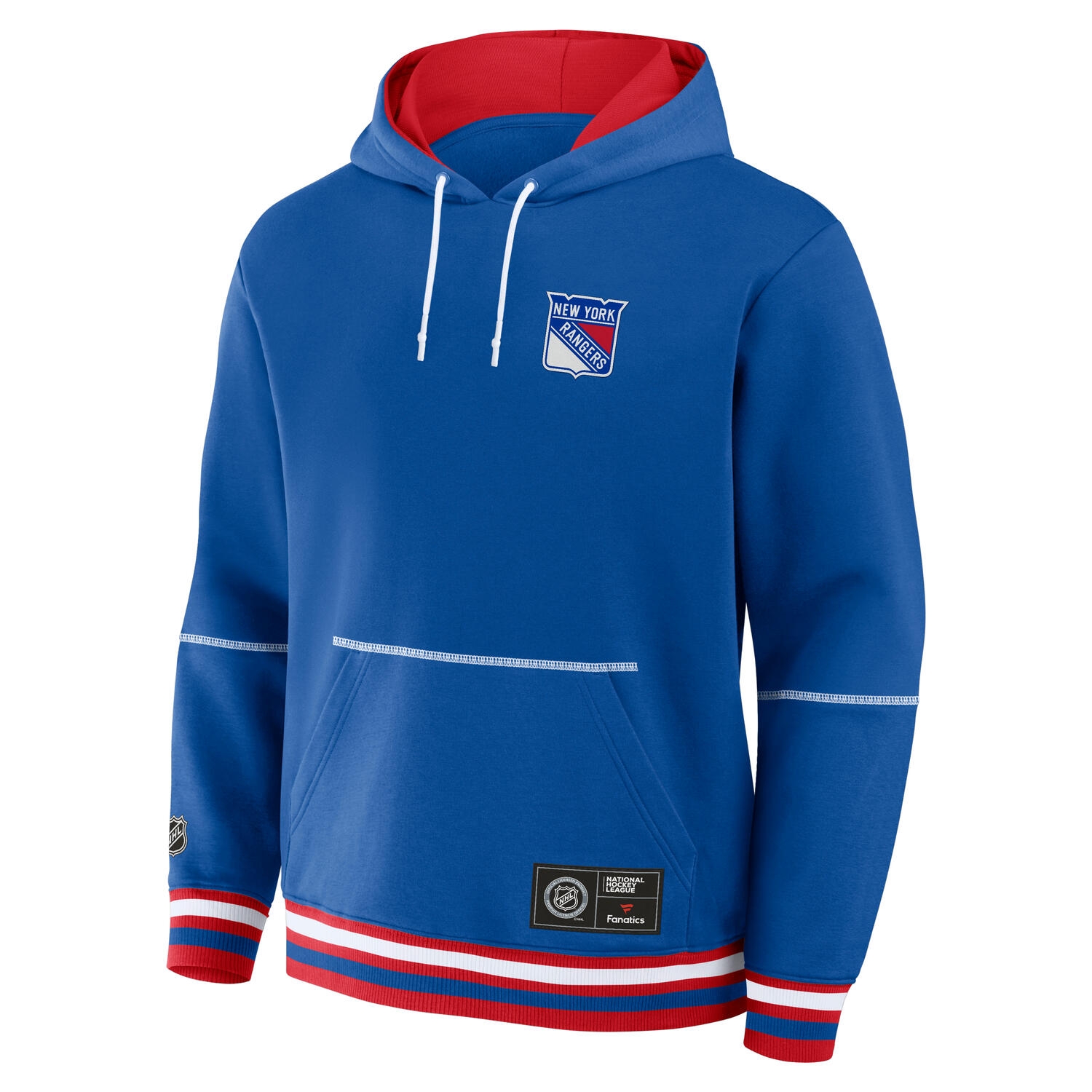 New York Rangers Foundation NHL Hoodie Blue