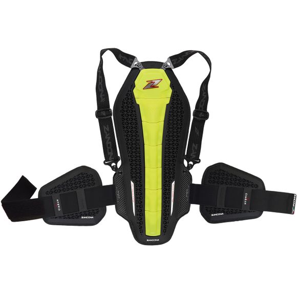 Dorsal with Zandona Hybrid Back Pro RS - Yellow strapsRef: Zan0112