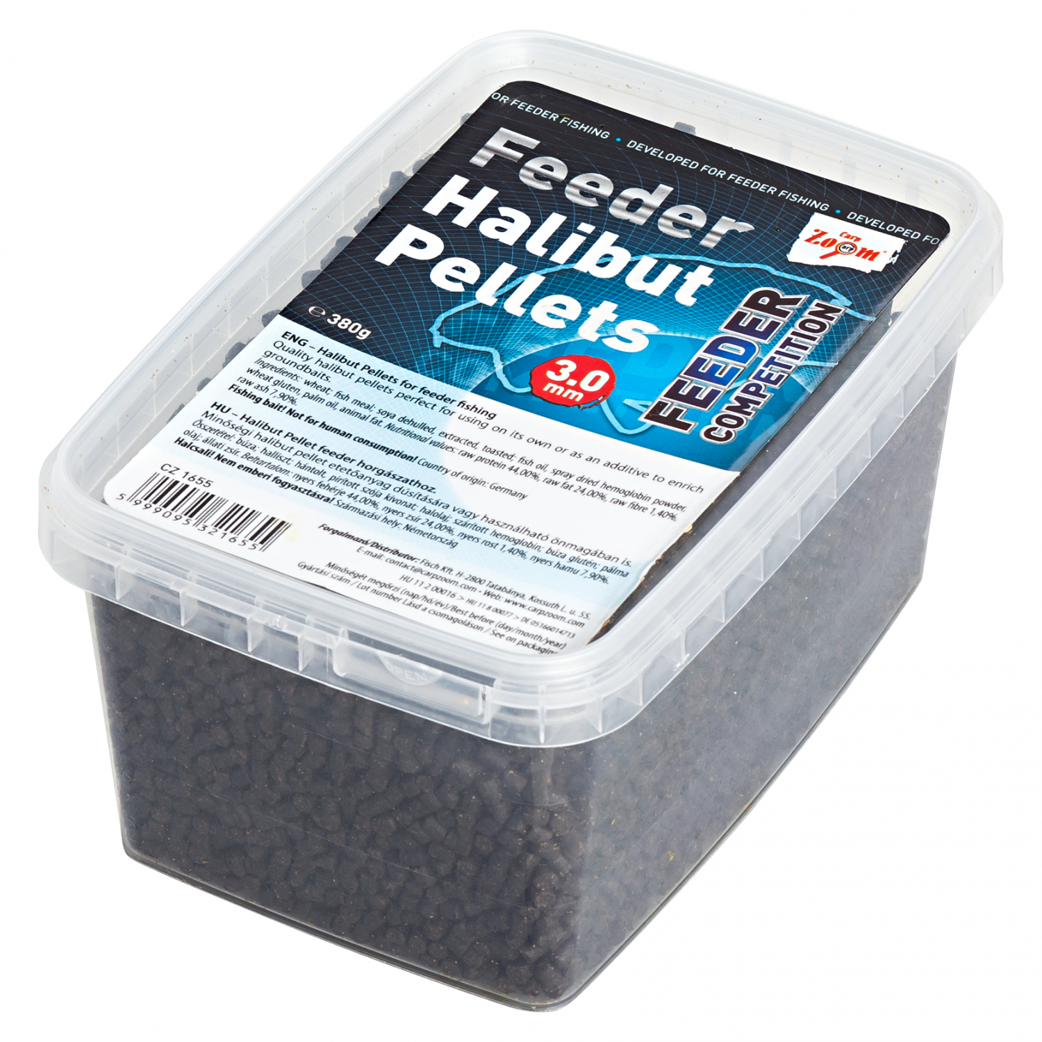 Carp Zoom Pellets Halibut Feeder Competition