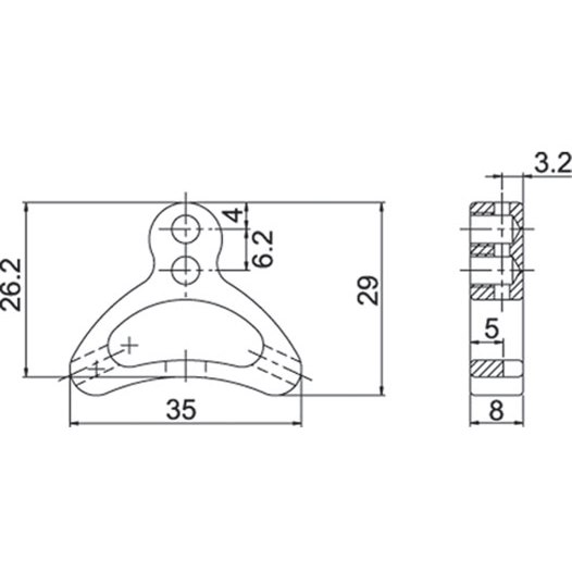 Jagwire Straddle Cable Carrier