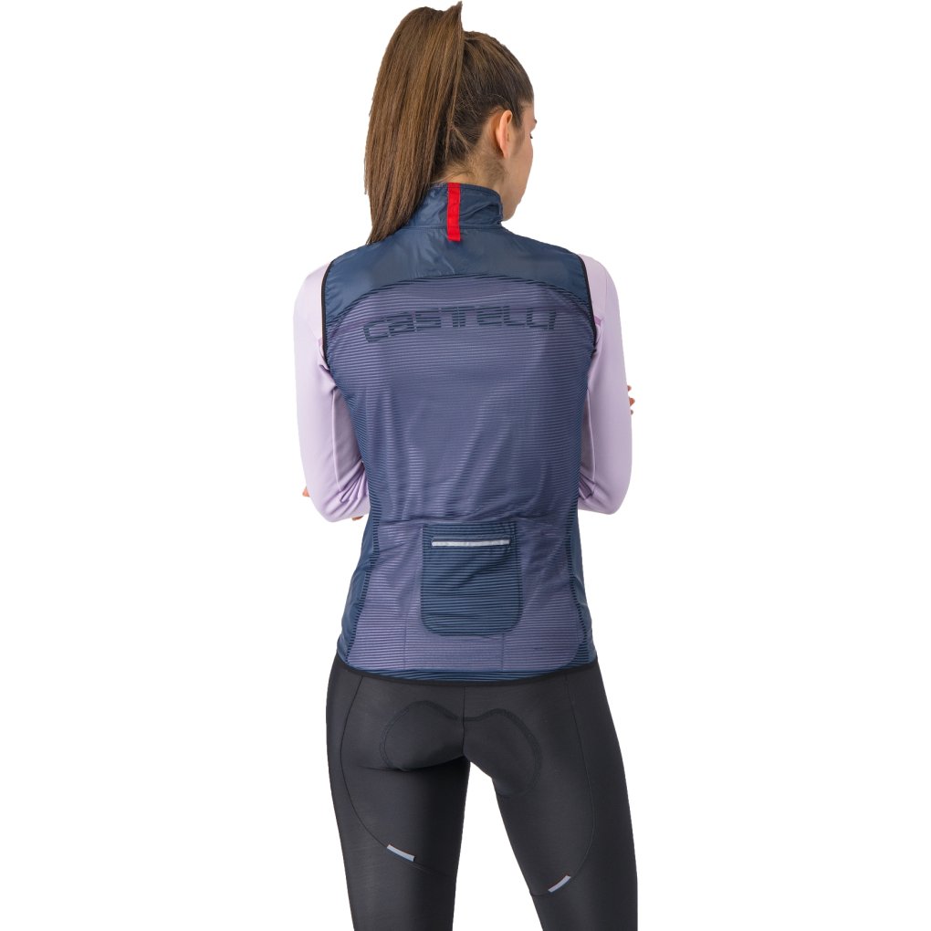 Castelli Aria Vest Women - belgian blue 424