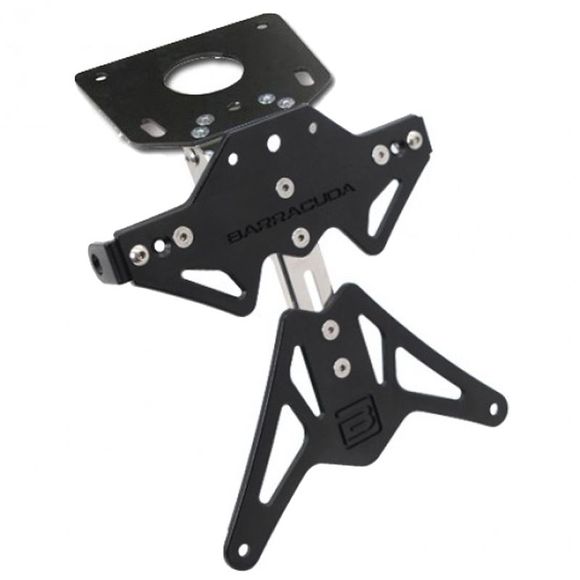Barracuda Black License Plate Holder - BlackRef: bar0304 / dn6104-bn