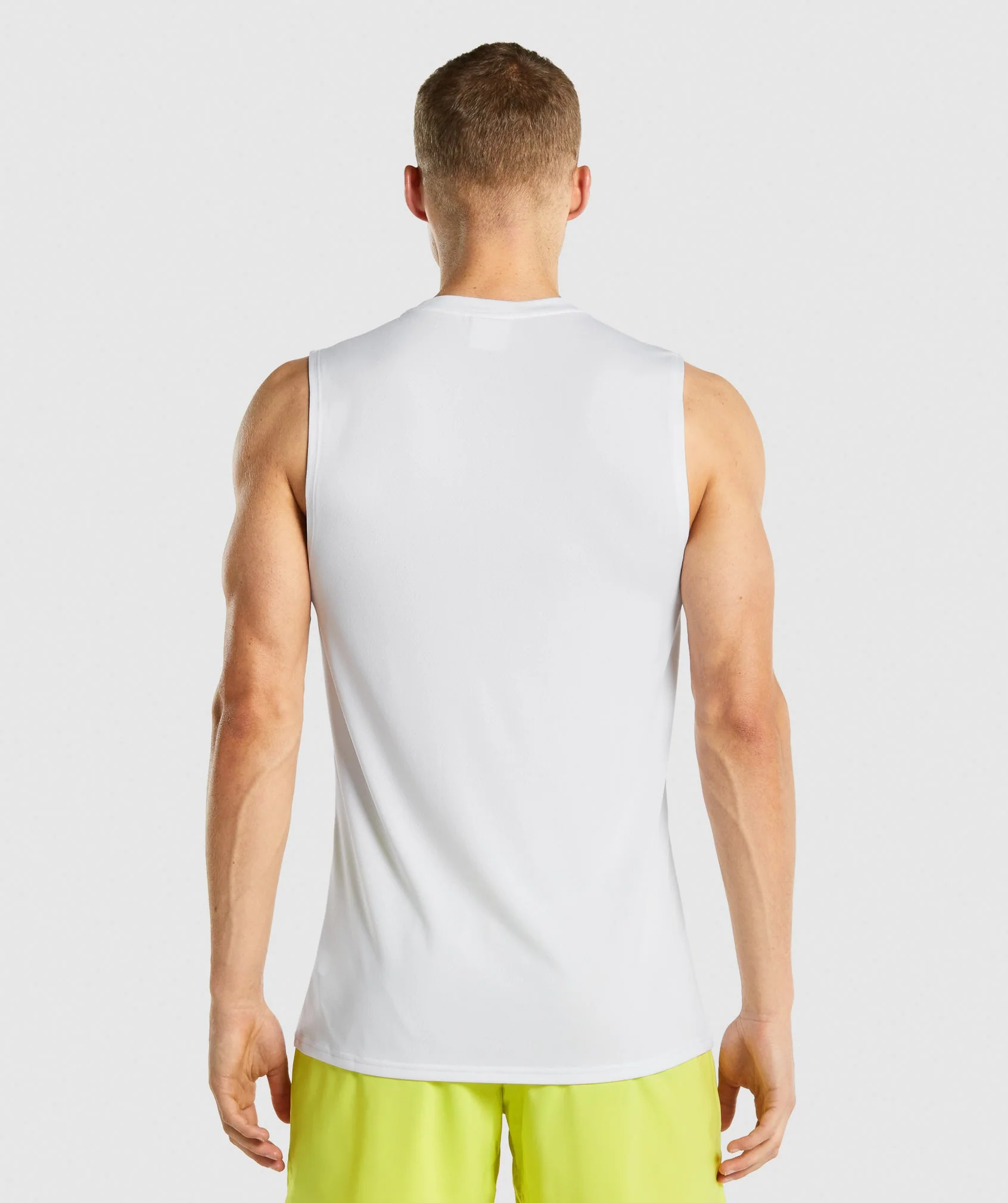 Arrival Sleeveless T-Shirt White