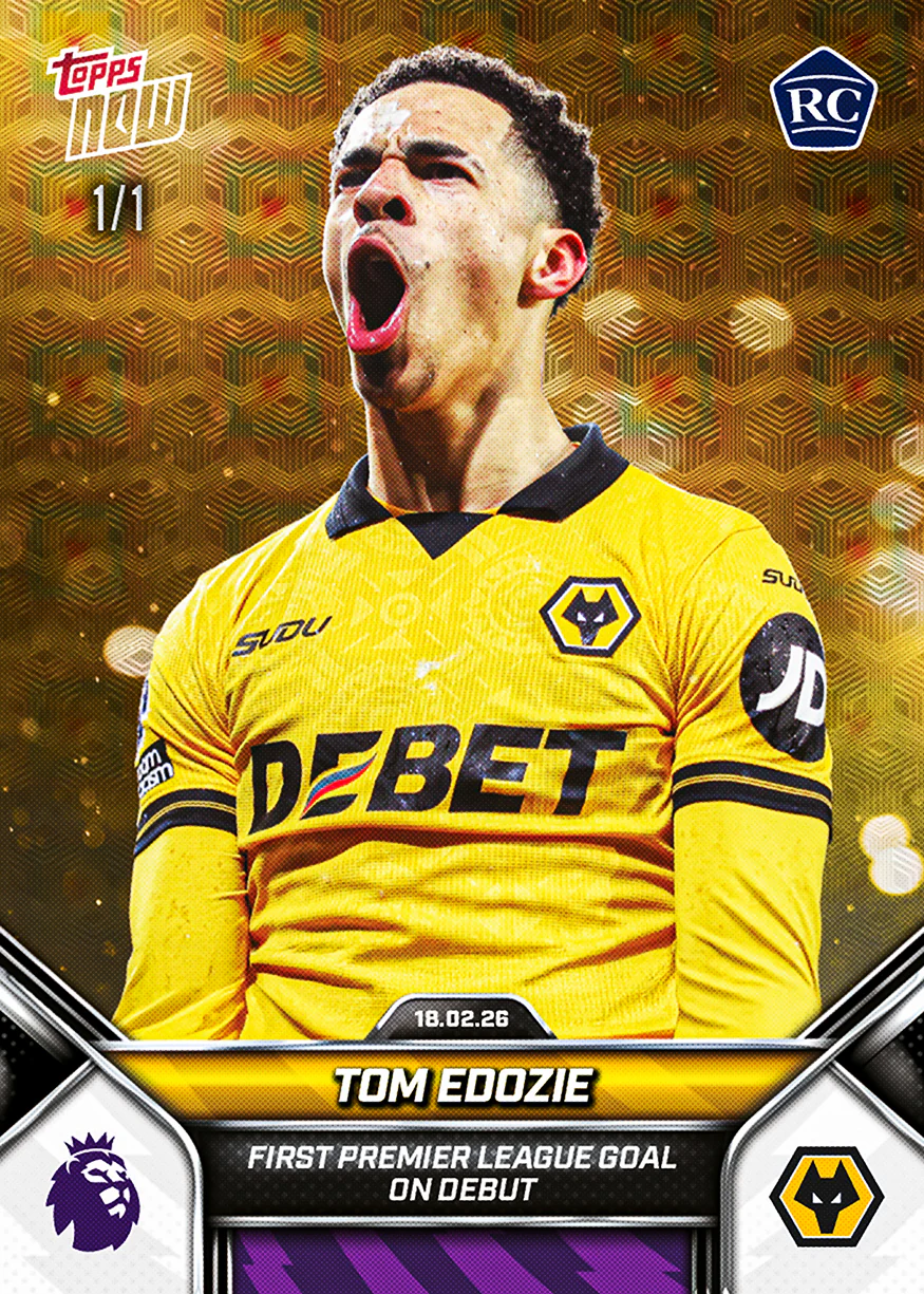 Tom Edozie - 2025-26 Premier League Topps NOW® - Card 140 - PR: 946