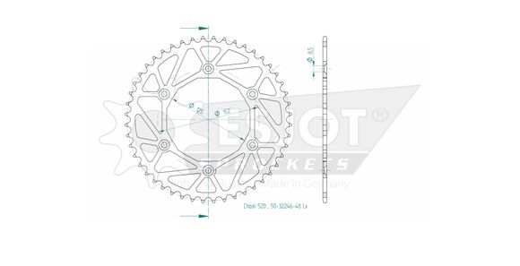 Esjot crown 48 teethRef: Esjo00019A / 12113076