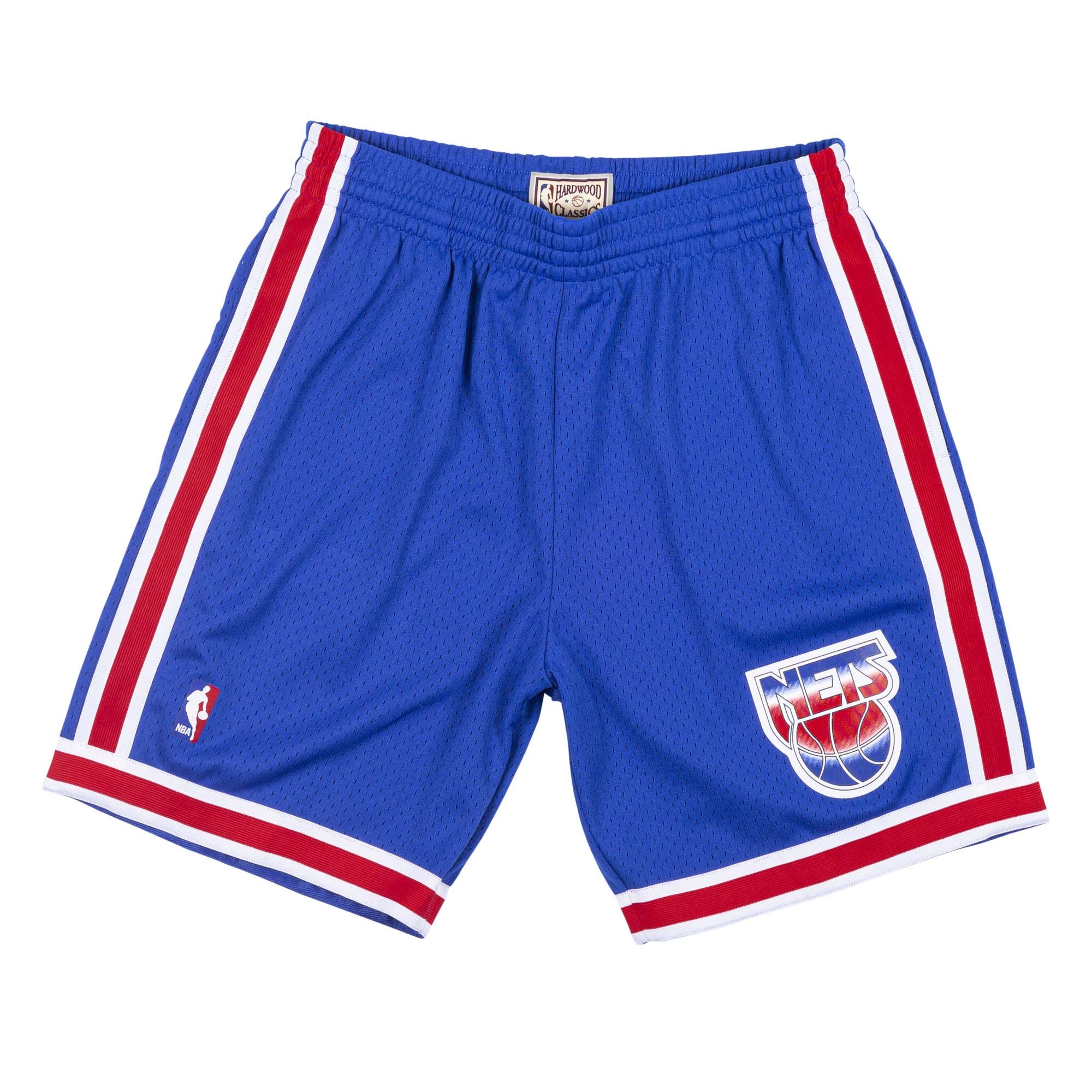 New Jersey Nets 1993-94 Mitchell & Ness Swingman NBA Shorts Blue