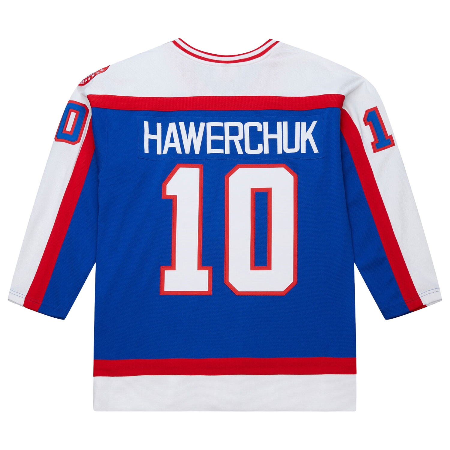 Dale Hawerchuk #10 Winnipeg Jets 1981-82 Premium Power Play NHL Jersey Blue