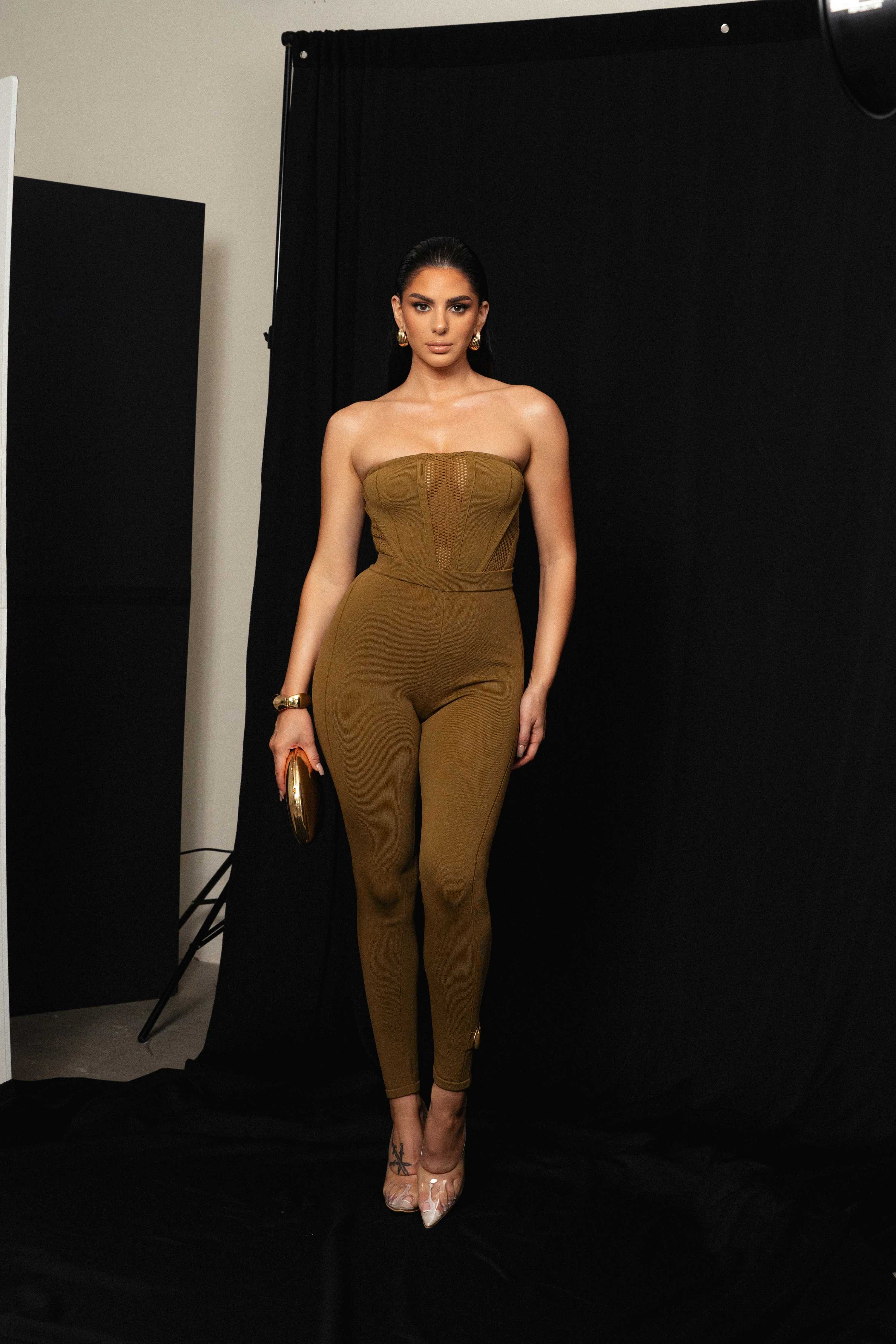 Olive Freda Knit Bustier