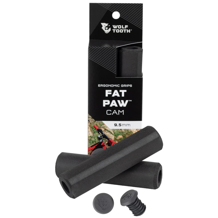 Wolf Tooth Fat Paw Cam Handlebar Grips - black