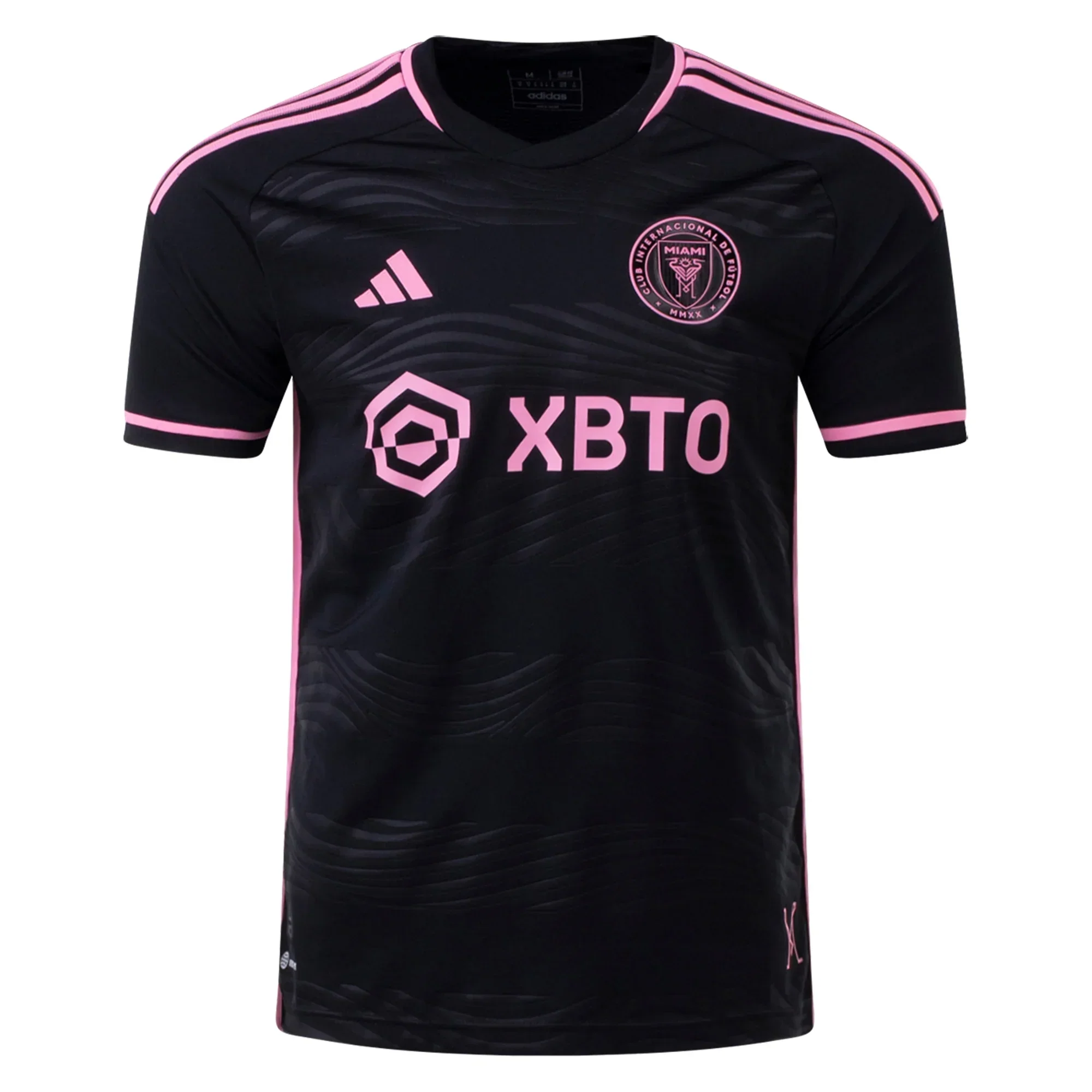 Inter Miami Authentic Away Jersey 23/24 (Black/Pink)