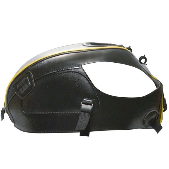 Bagster tank cover special tank black/steel grey/gold trimRef: 1623B