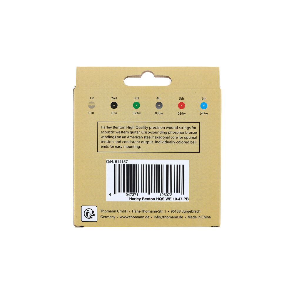 Harley Benton HQS WE 10