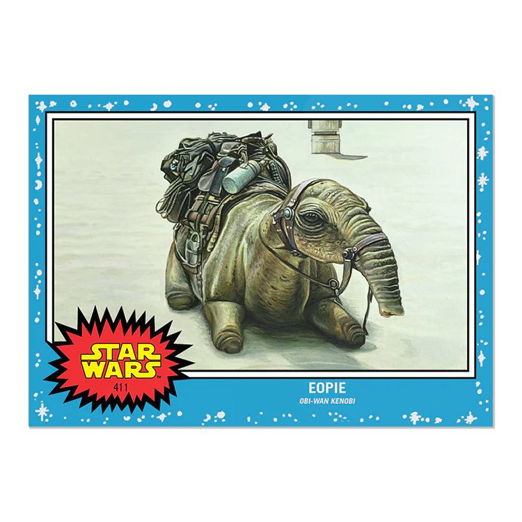 Topps UK - SW Living Set Card #411 - Eopie