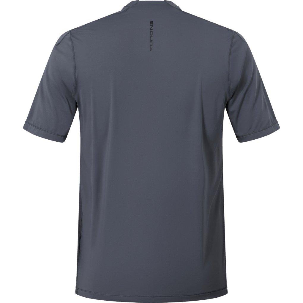 Endura Alltrack Rout Tech Short Sleeve Tee Men - carbon grey