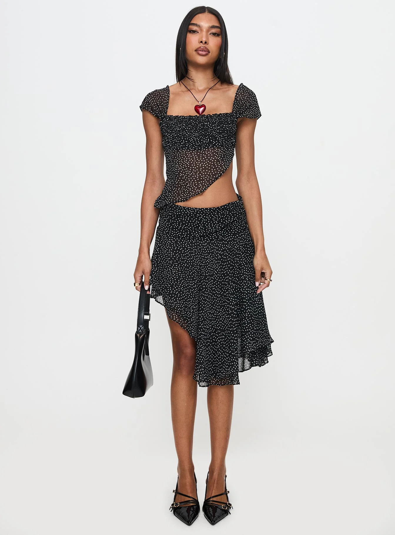 District Top Onyx Polka