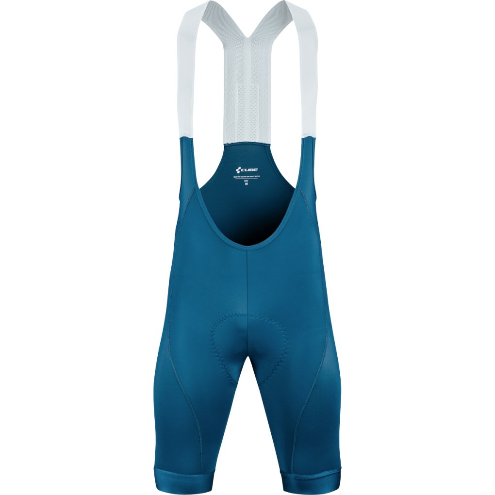 CUBE ROAD/XC Bib Shorts Men - petrol