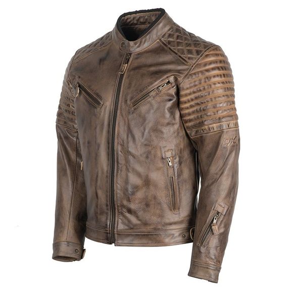 DXR TANNER Motorcycle Jacket - BeigeRef: DXR0599