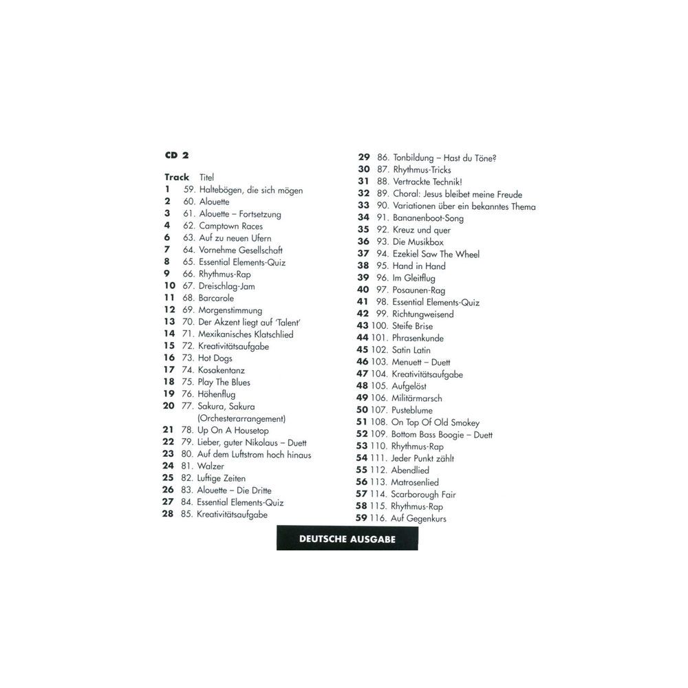 De Haske Essential Elements CD