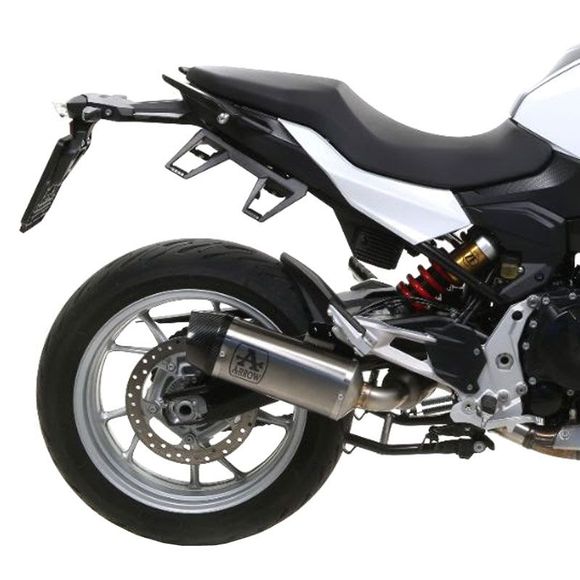 Arrow Indy Race Aluminum Dark Silencer with Carbon Tip - BlackRef: AW0363 / 71915AKN