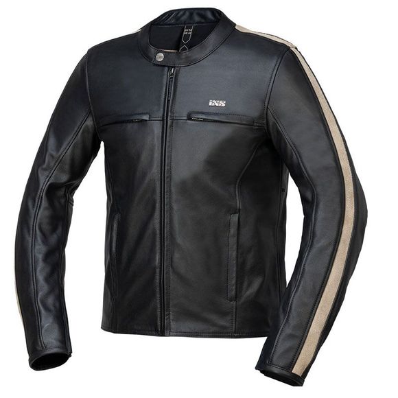 Motorcycle Jacket Ixs Classic Ld Stripe - BlackRef: IS0940