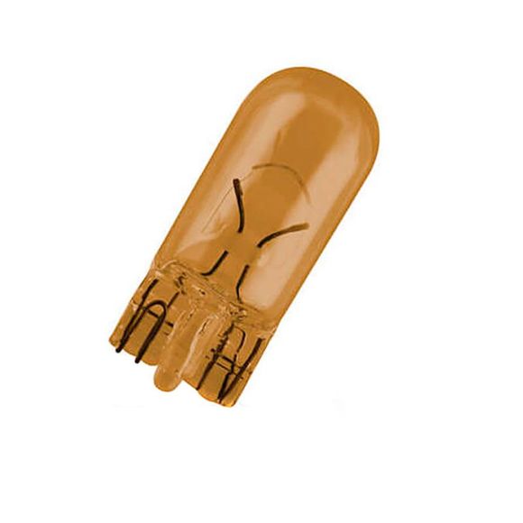Ampoule Philips TEMOINS WEDGE BASE WY5W AMBRE 12V 5W W2.1X9.5D UniverselRef : 2012396