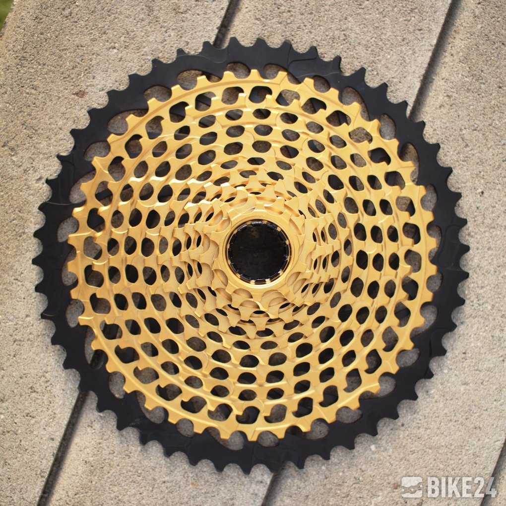 SRAM XG-1299 Eagle Cassette 12-speed - 10-50 teeth - black / gold