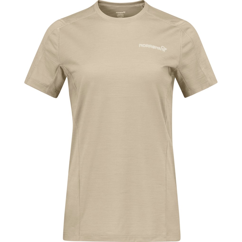 Norrona falketind equaliserUll T-shirt Women - Pure Cashmere