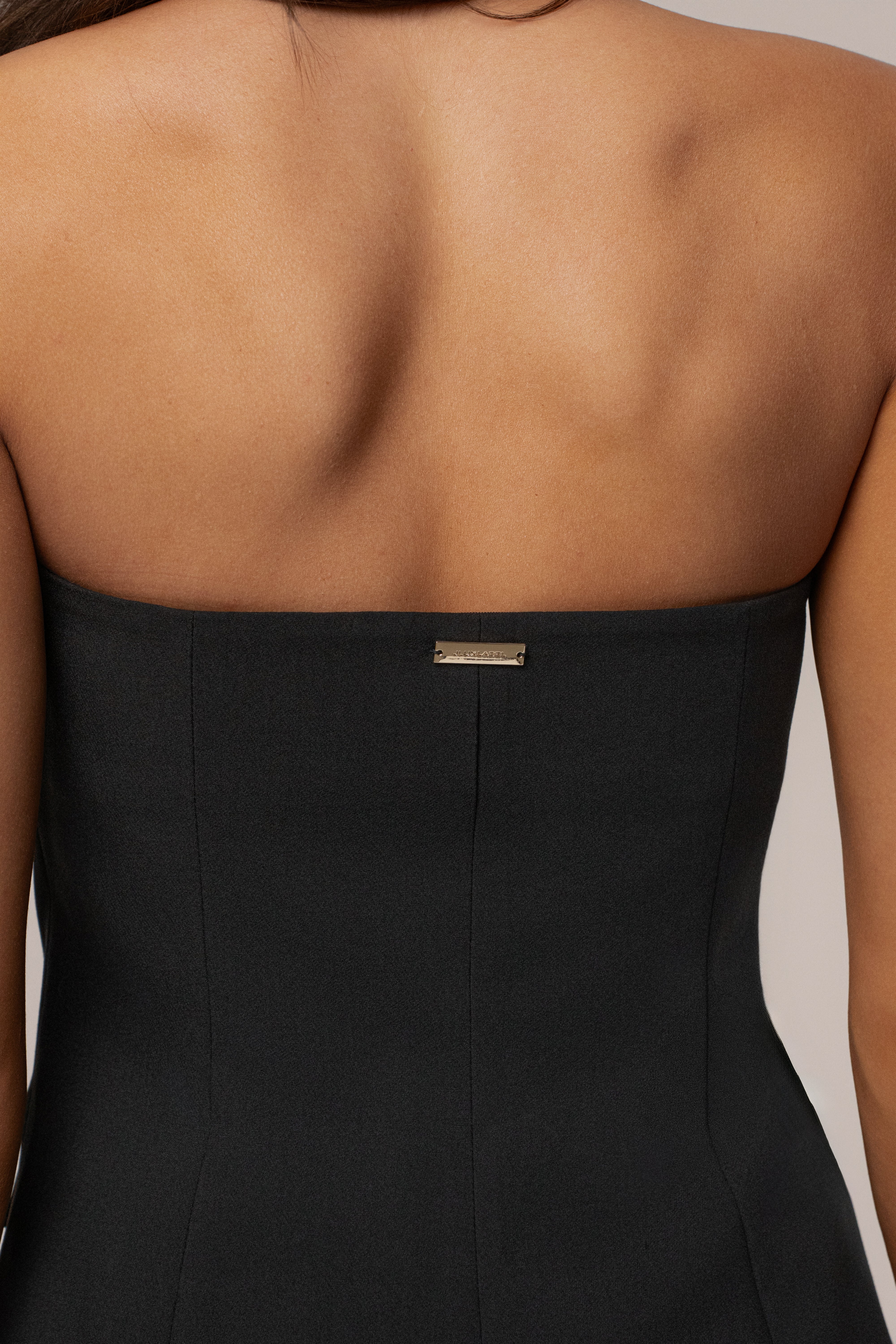 Black Button Front Vest