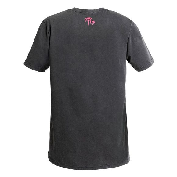 John Doe Palm - Black / Rose short sleeve t -shirtsRef: JDE0275