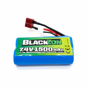 Battery Pack (Li-ion 7.4V, 1500mAh), w/T-Plug, Smyter BlackZon