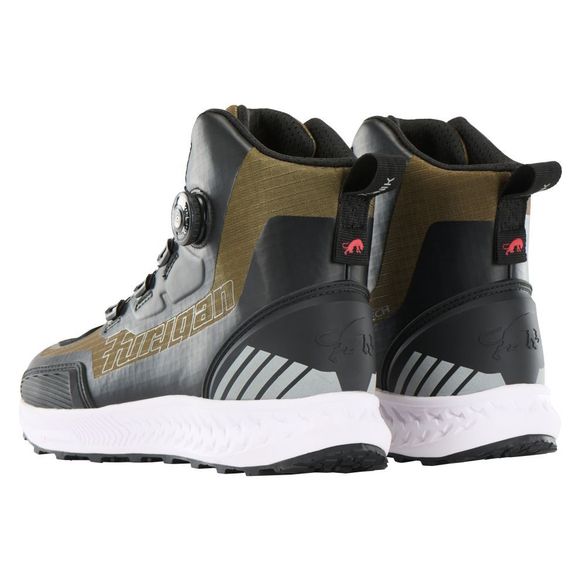 Furygan Tonik D3O® Motorcycle Sneakers - Green / BlackRef: FU1484