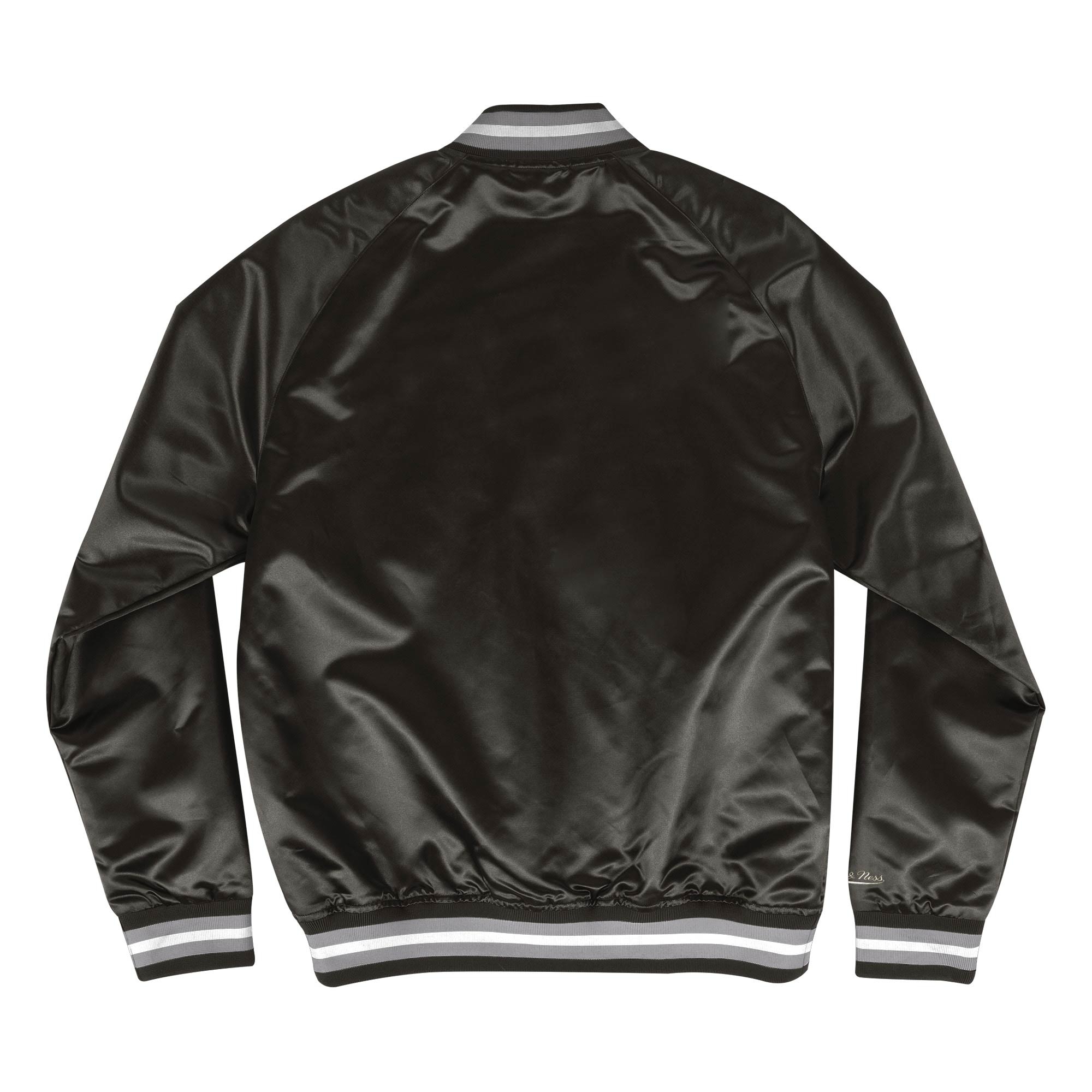 Las Vegas Raiders Mitchell & Ness Lightweight Satin NFL Jacket Black