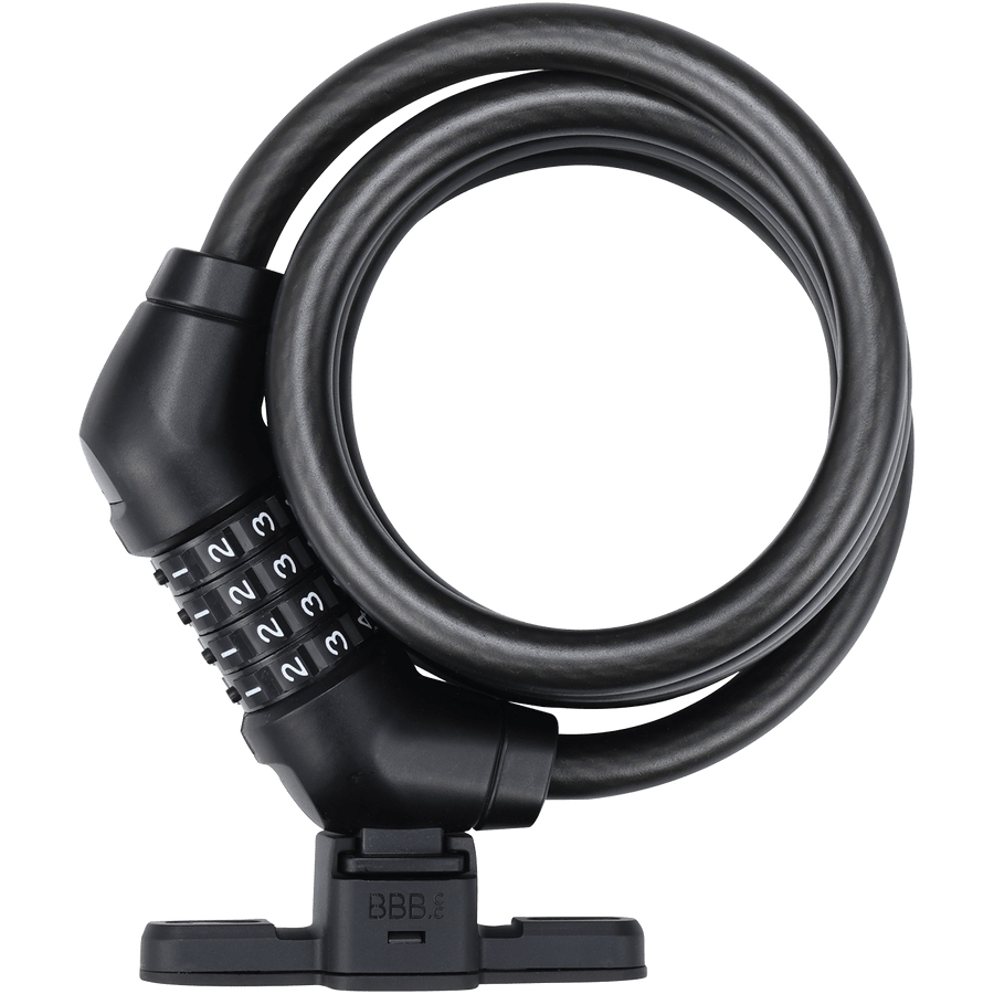 BBB Cycling CodeGuard Cable 12/180 BBL-101B Cable Lock with Mount