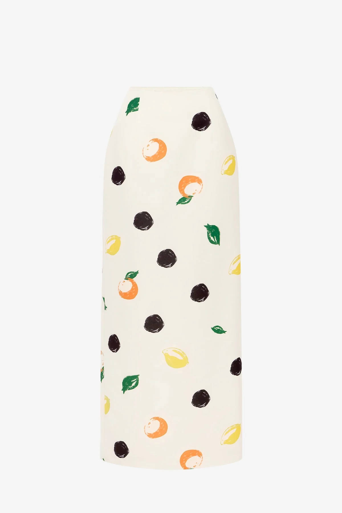 Quinn Maxi Skirt - Citrus Spots