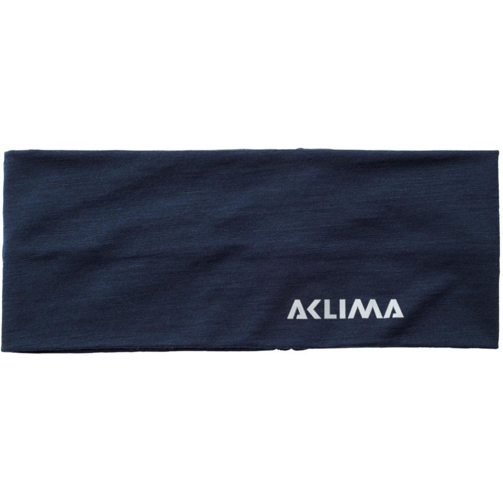 Aclima Lightwool Headband - navy blazer