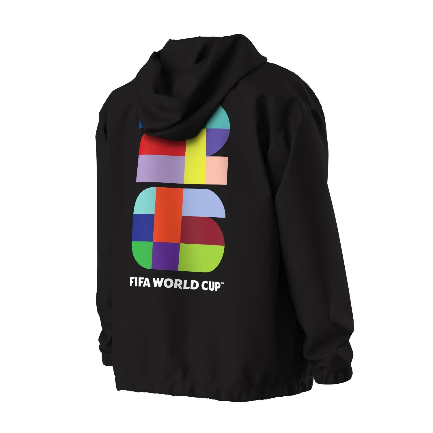 2026 Soccer Fan Collection Emblem Rain Jacket - Unisex