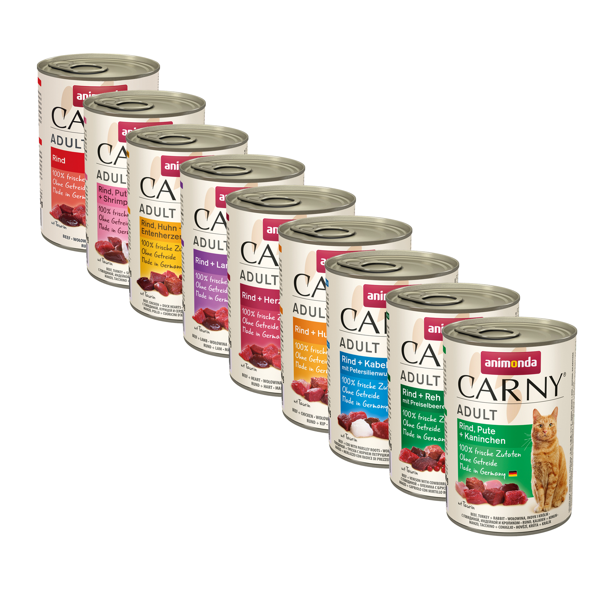 Animonda Carny Adult - Beef, Deer and Cowberries- 6 x 200g