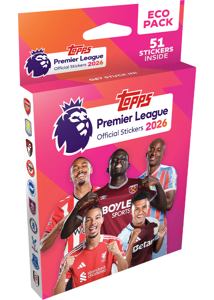 Premier League Stickers 2026 - Eco Pack