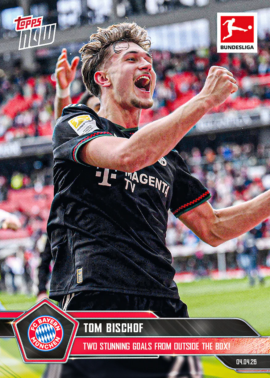 Tom Bischof - 2025-26 Bundesliga Topps NOW® - Card 161 - PR: 864