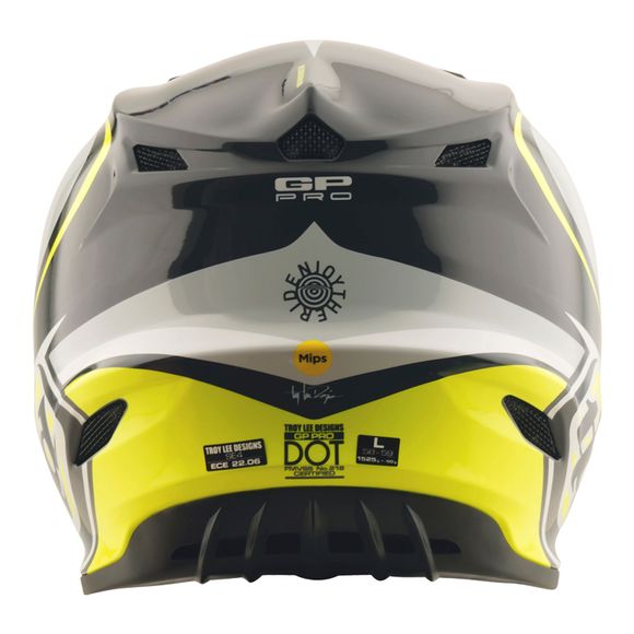 Cross cross TroyLee design GP Pro W / Mips Crossover 2026 - Gray / YellowRef: TRL1023
