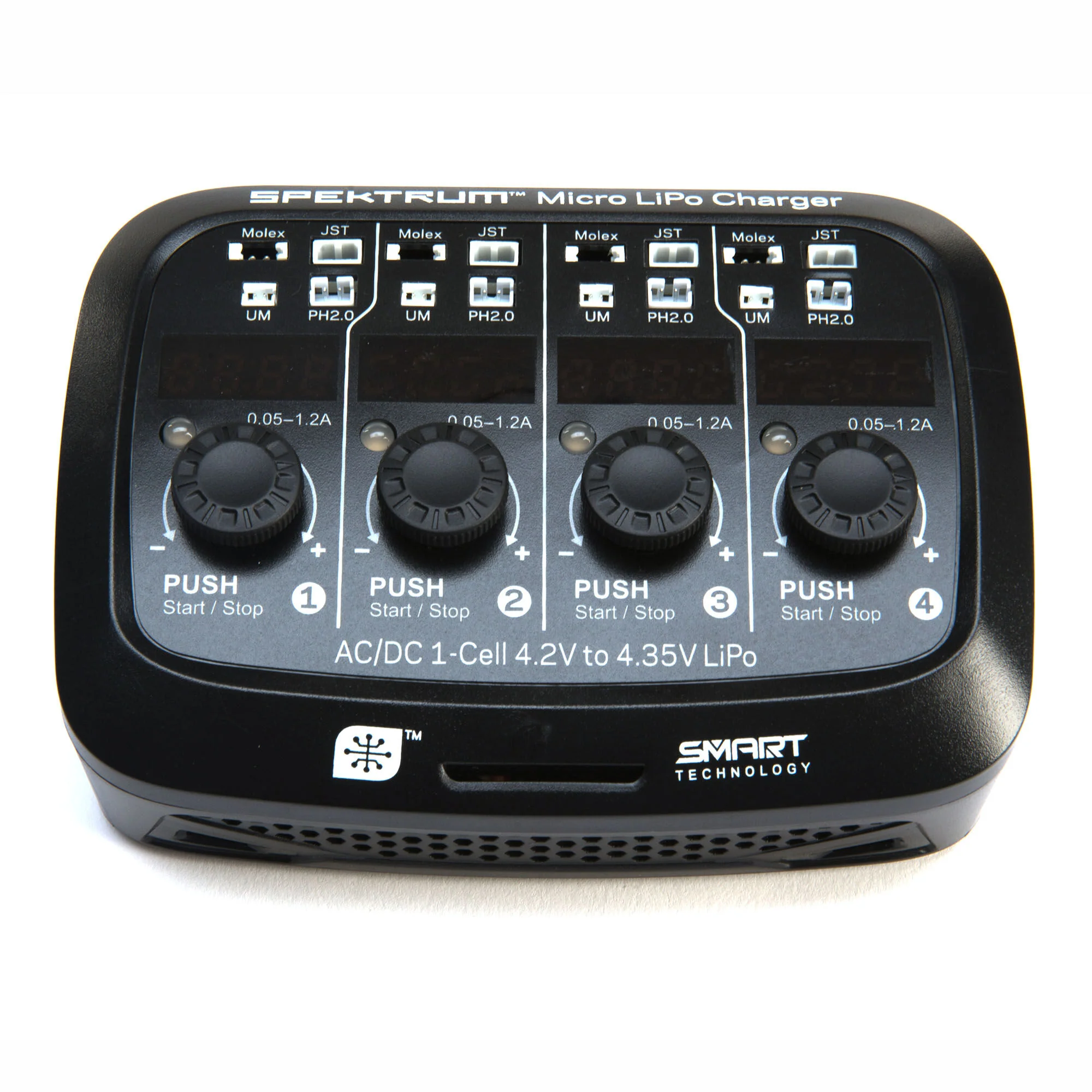 S44 Micro 4 port AC/DC Charger Spektrum SPMXC1040
